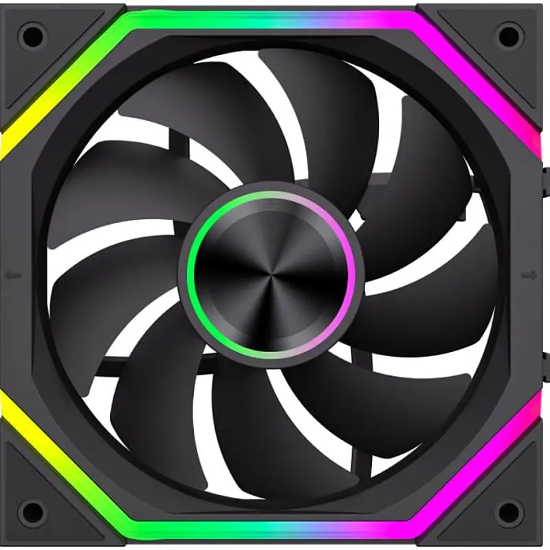 Комплект вентиляторов GameMax FN12A-N2 WL AURA PWM 3*120мм - фото 7