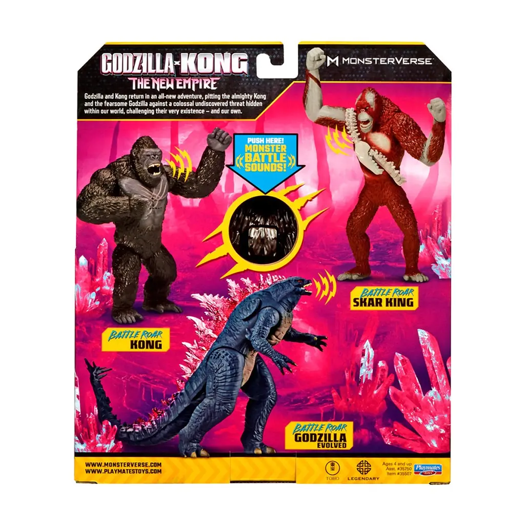 Фігурка Godzilla vs. Kong Конг готовий до бою (звук) (35507) - фото 7