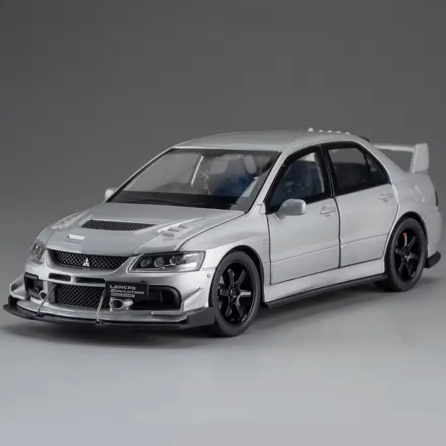 Колекційна металева модель автомобіля АвтоЕксперт Mitsubishi Lancer Evolution IX з інерцією, світлом та звуком 1:32 - фото 5