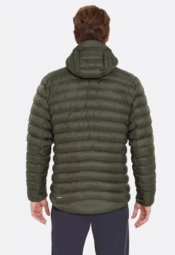 Чоловіча зимова куртка Rab Cirrus Alpine Jacket XL Хакі - фото 2