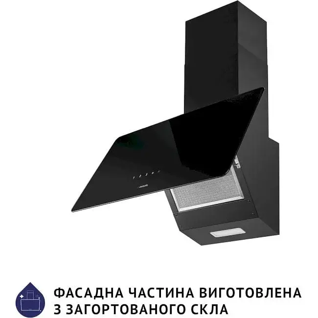 Витяжка Minola HVS 5224 BL 700 LED чорна - фото 4