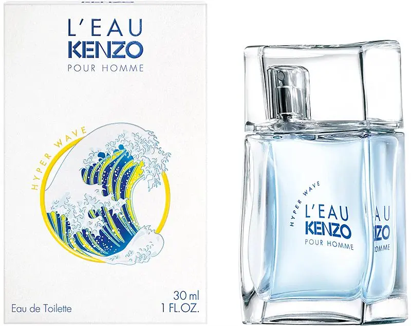 Оригінал Kenzo L`eau Pour Homme Hyper Wave 30 мл Туалетна вода - фото 2