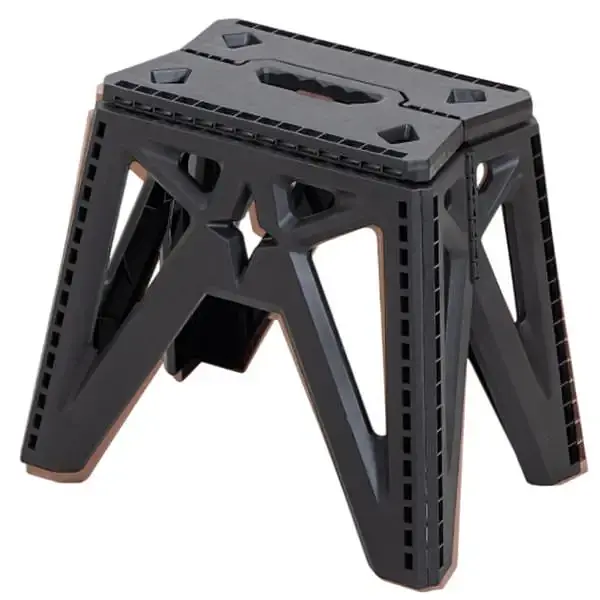 Табурет складной Slow Journey пластиковый черный SJ-0102B - фото 5