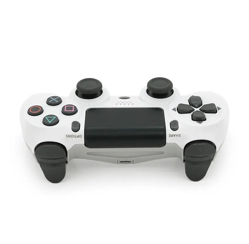 Геймпад джойстик DoubleShock Wireless PS4 Double Motor Vibration DUALSHOCK 4 White - фото 2