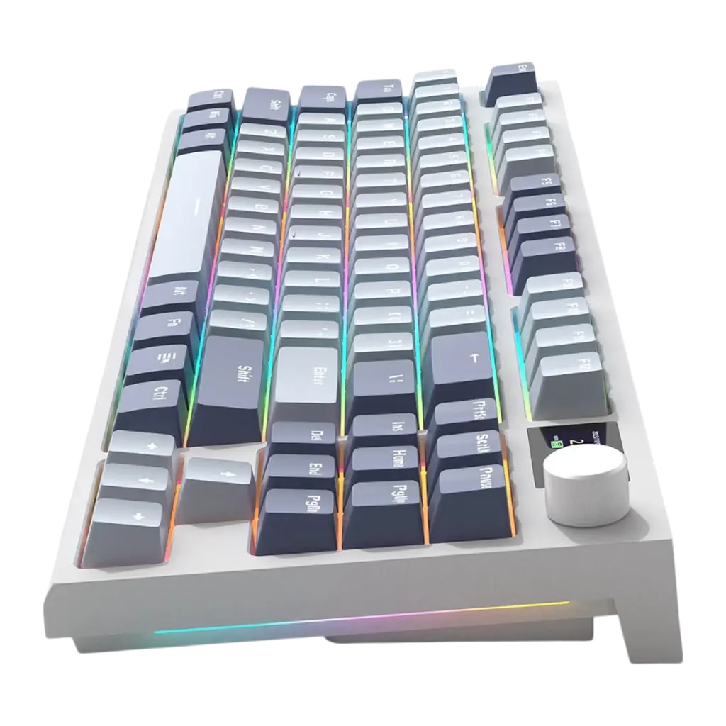 Клавіатура Attack Shark K86 RGB Retro Blue (AS-K86-RBE) - фото 3