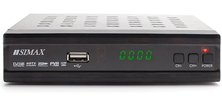 Ресивер DVB-T2 IPTV SIMAX Metal