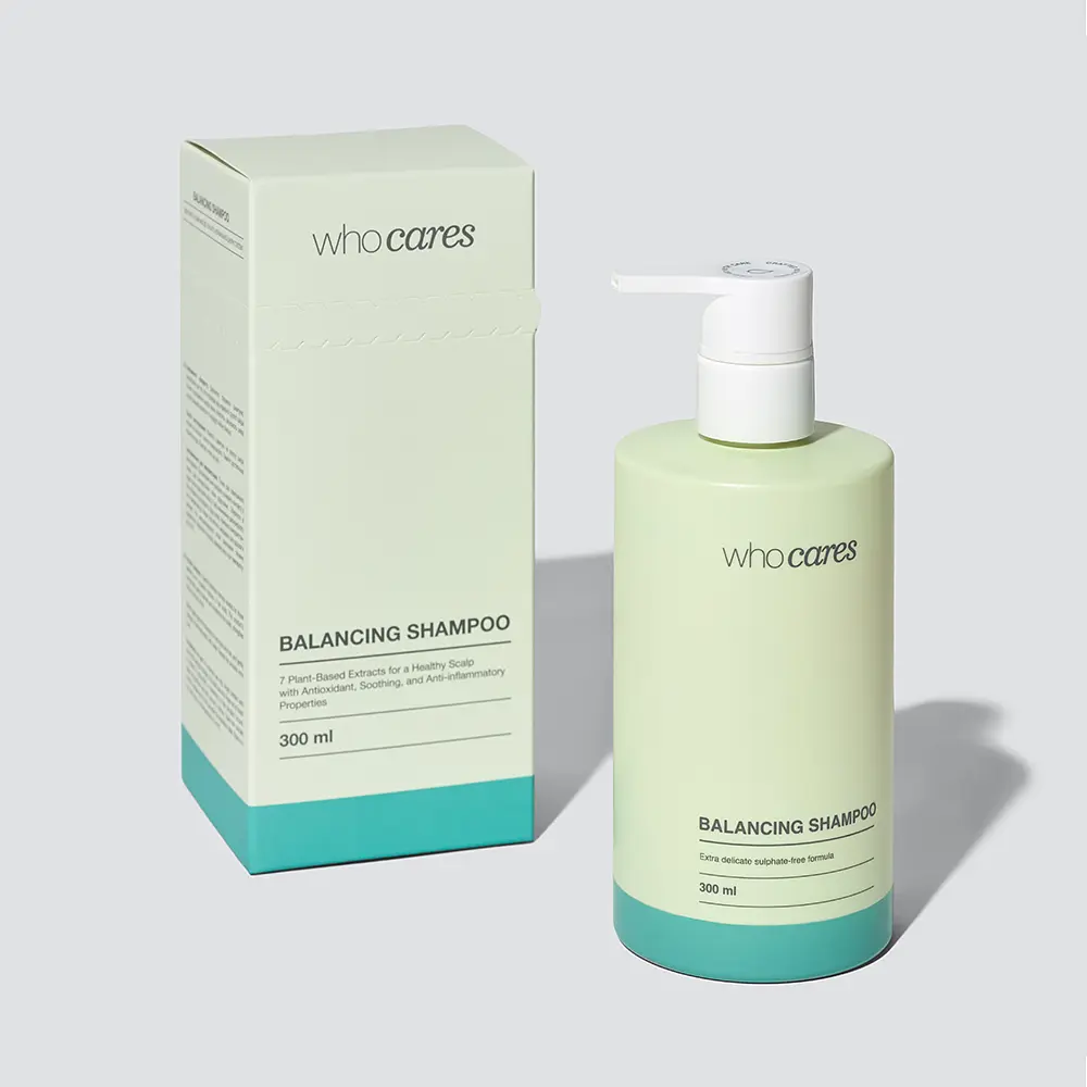 Шампунь безсульфатный Balancing Shampoo whocares 300 мл - фото 2