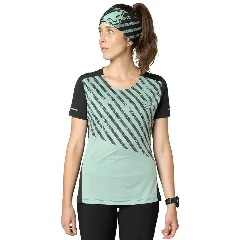 Футболка Dynafit Alpine 2 W S/S Tee M Зелена (1054-016.002.2759) - фото 2