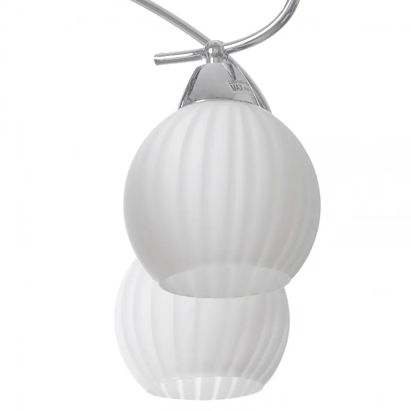 Люстра потолочная Brille классическая E14 40W CH (LK-262C/6) - фото 8