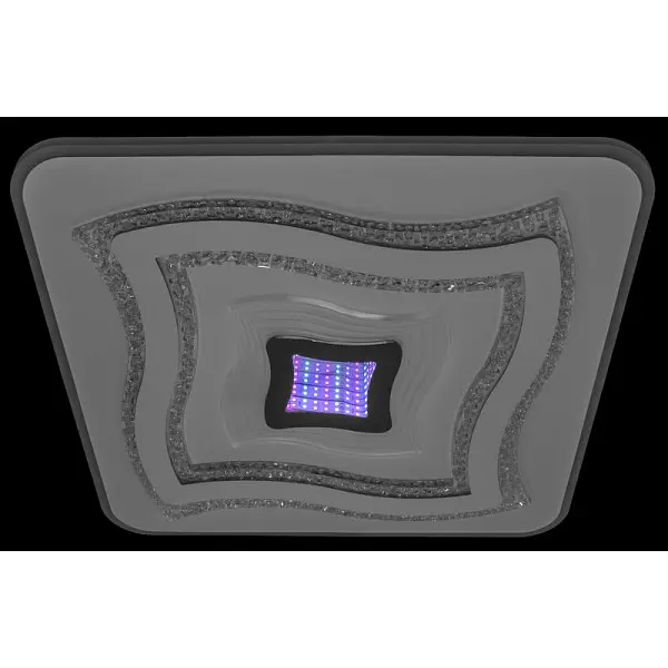 LED люстра стельова Linisoln 1702-490B SQ - фото 4