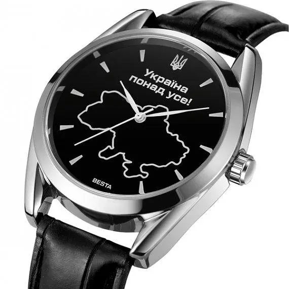 Годинник чоловічий наручний Besta Kraina Leather - фото 3
