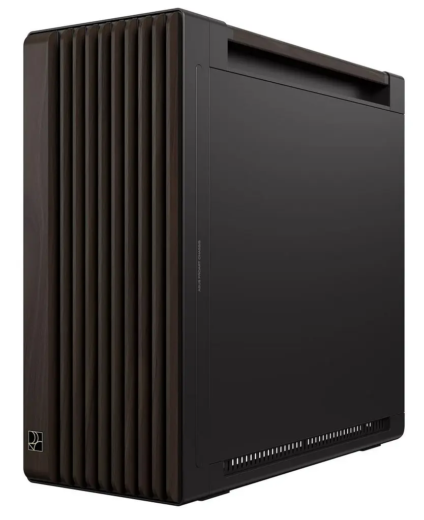 Корпус Asus ProArt PA602 Walnut Wood Edition - Metal Panel без БЖ (90DC00J0-B09040) Modern Black - фото 4