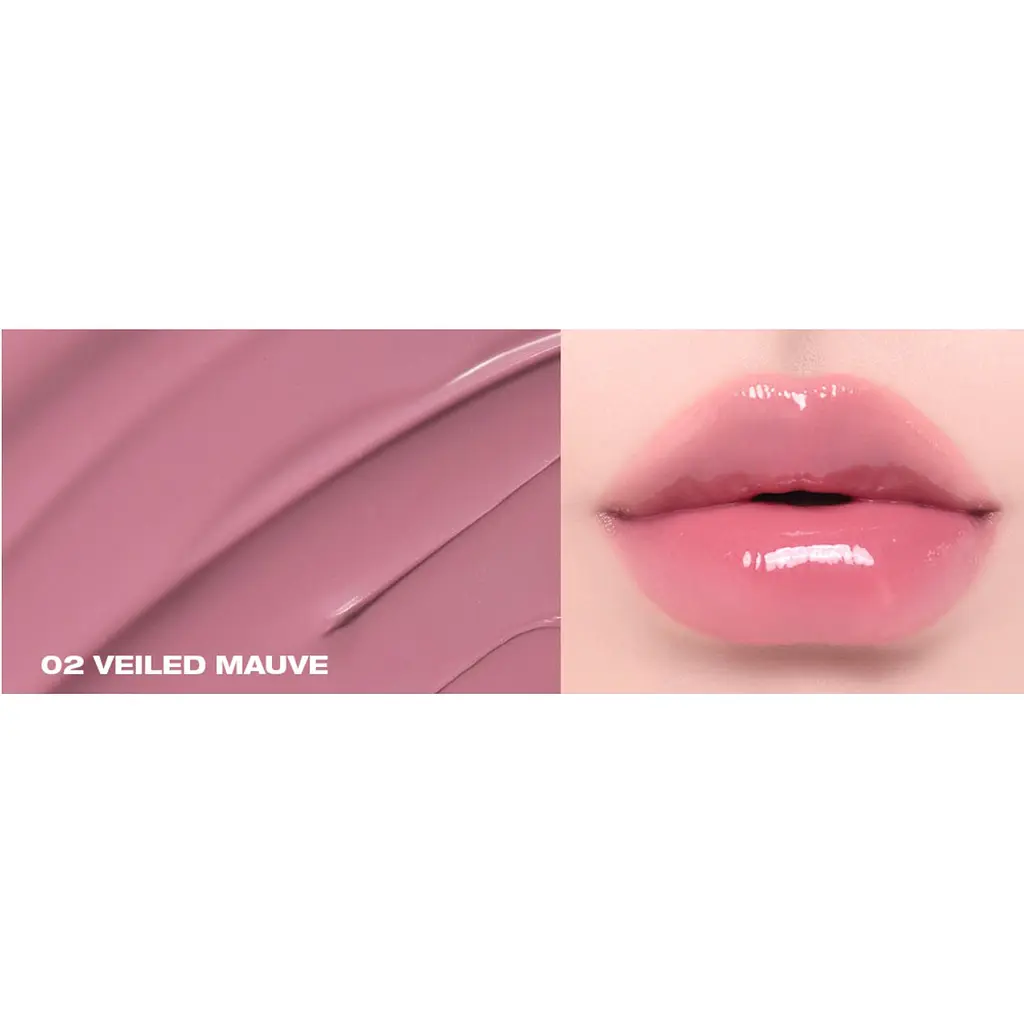 Блиск для губ Huemi Melting Glaze Lip Gloss 01 Рожевий нюд 3.6 мл - фото 5