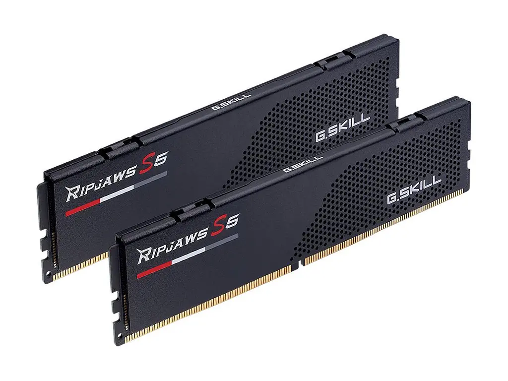 Модуль памяти G.Skill DDR5 32GB (2x16) Ripjaws S5 5600MHz Black (F5-5600J4040C16GX2-RS5K) - фото 2