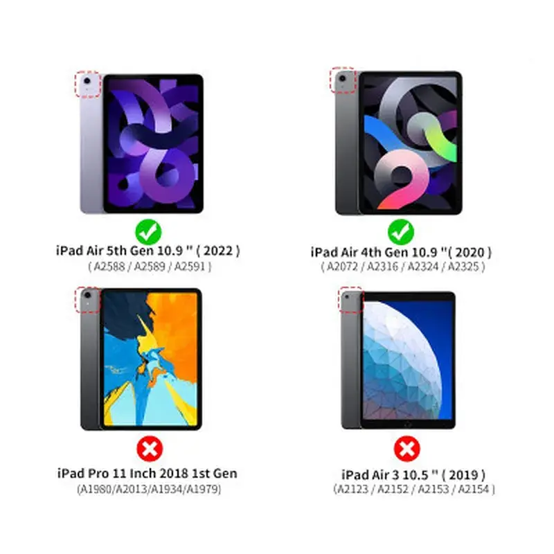 Чохол до планшета BeCover Soft Edge Apple iPad Air (4/5) 2020/2022 10.9" Gray (711122) - фото 7