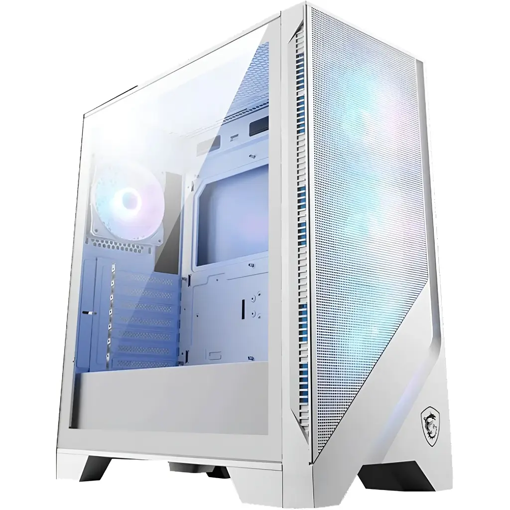 Корпус для ПК MSI MAG FORGE 320R WHITE AIRFLOW - фото 2