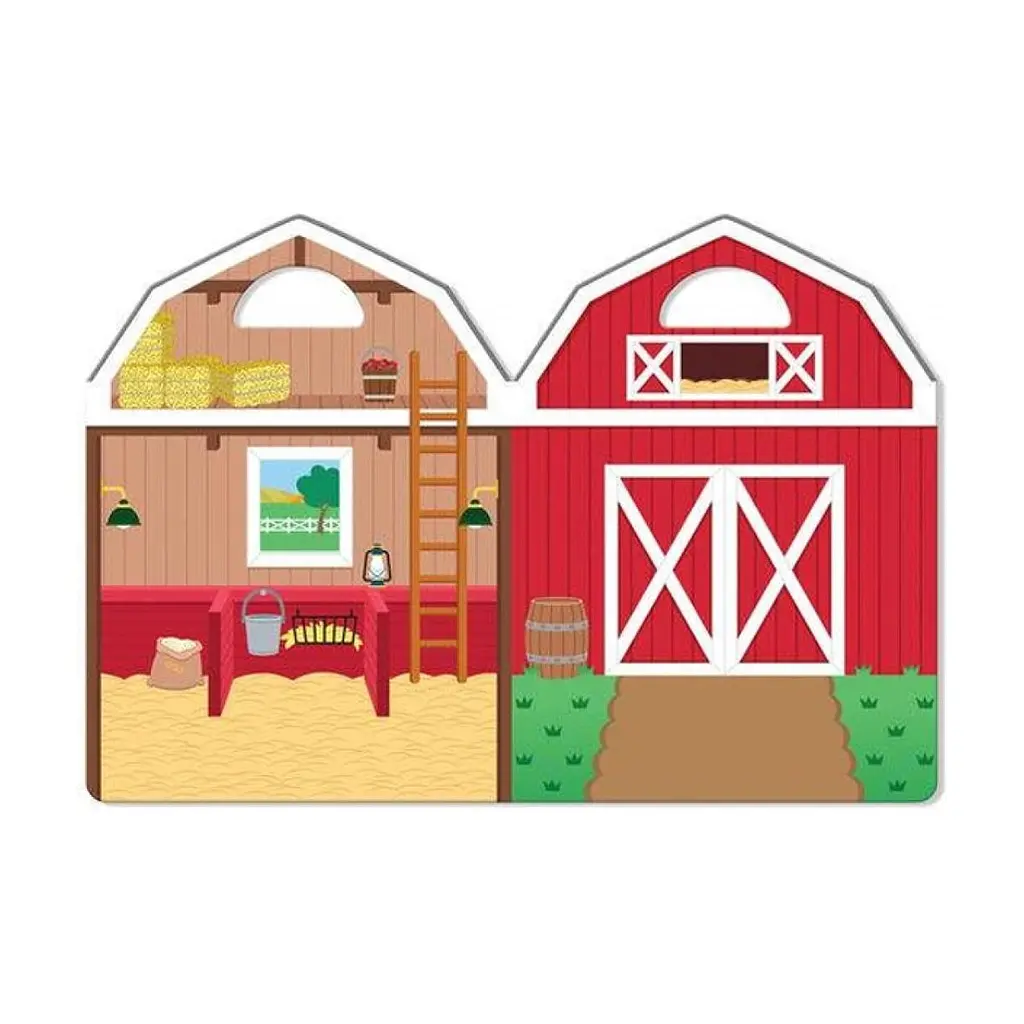 Набір для творчості Melissa & Doug Багаторазові наліпки Ферма (MD19408) - фото 2