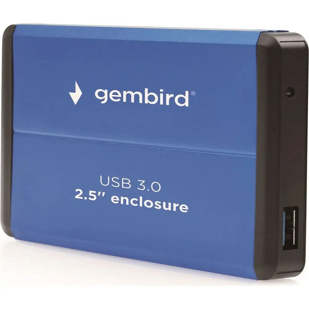 Кишеня зовнішня Gembird EE2-U3S-2-B 2.5" USB 3.0 blue - фото 1