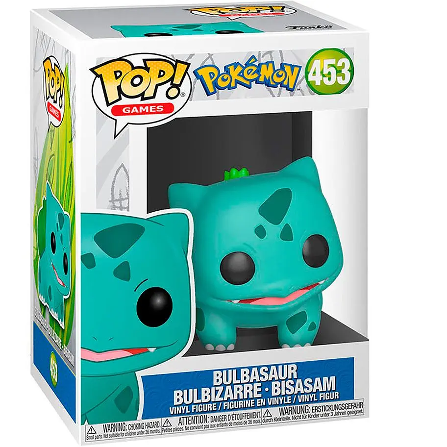 Ігрова фігурка Funko Pop Покемон Бульбазавр (50404) - фото 3