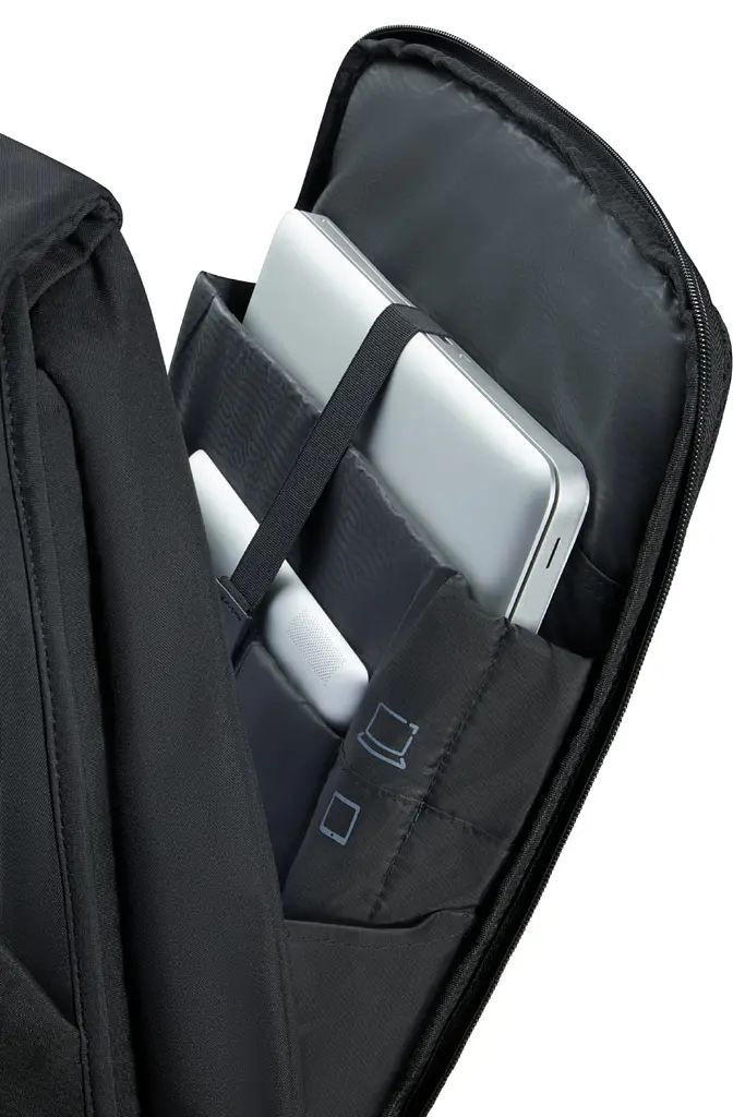 Рюкзак-Антивор 17.3" Samsonite SECURIPAK 2.0 BLACK 47,5х33х20 KO8*09003 - фото 6