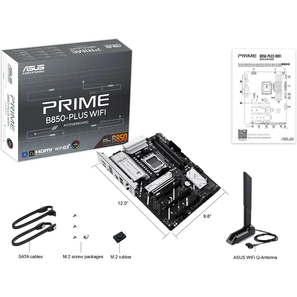 Материнская плата Asus Prime B850-Plus WiFi Socket AM5 - фото 8