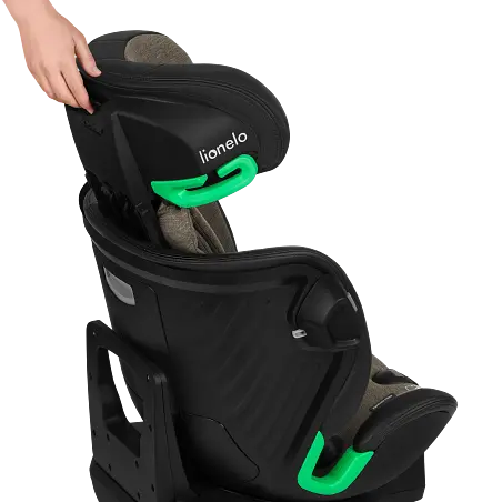 Автокресло Lionelo Harmony I-Size Green Olive Leather - фото 8