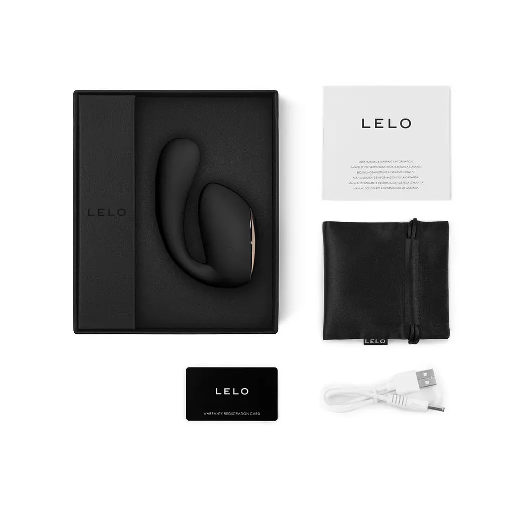 Вибратор Lelo Ida Wave 9.3 см черный - фото 3