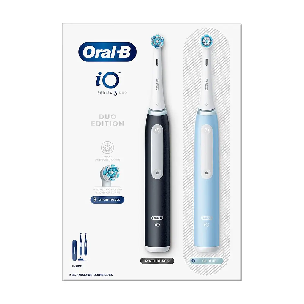 Електрична зубна щітка Oral-B iO Series 3 Duo iOG3.d.2i6.2K типу 3769 - фото 3
