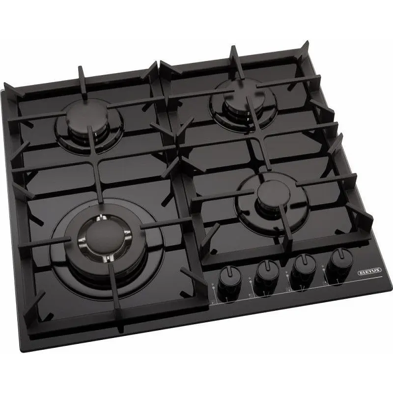 Газовая варочная поверхность Eleyus Almada 60 BL CTF - фото 3