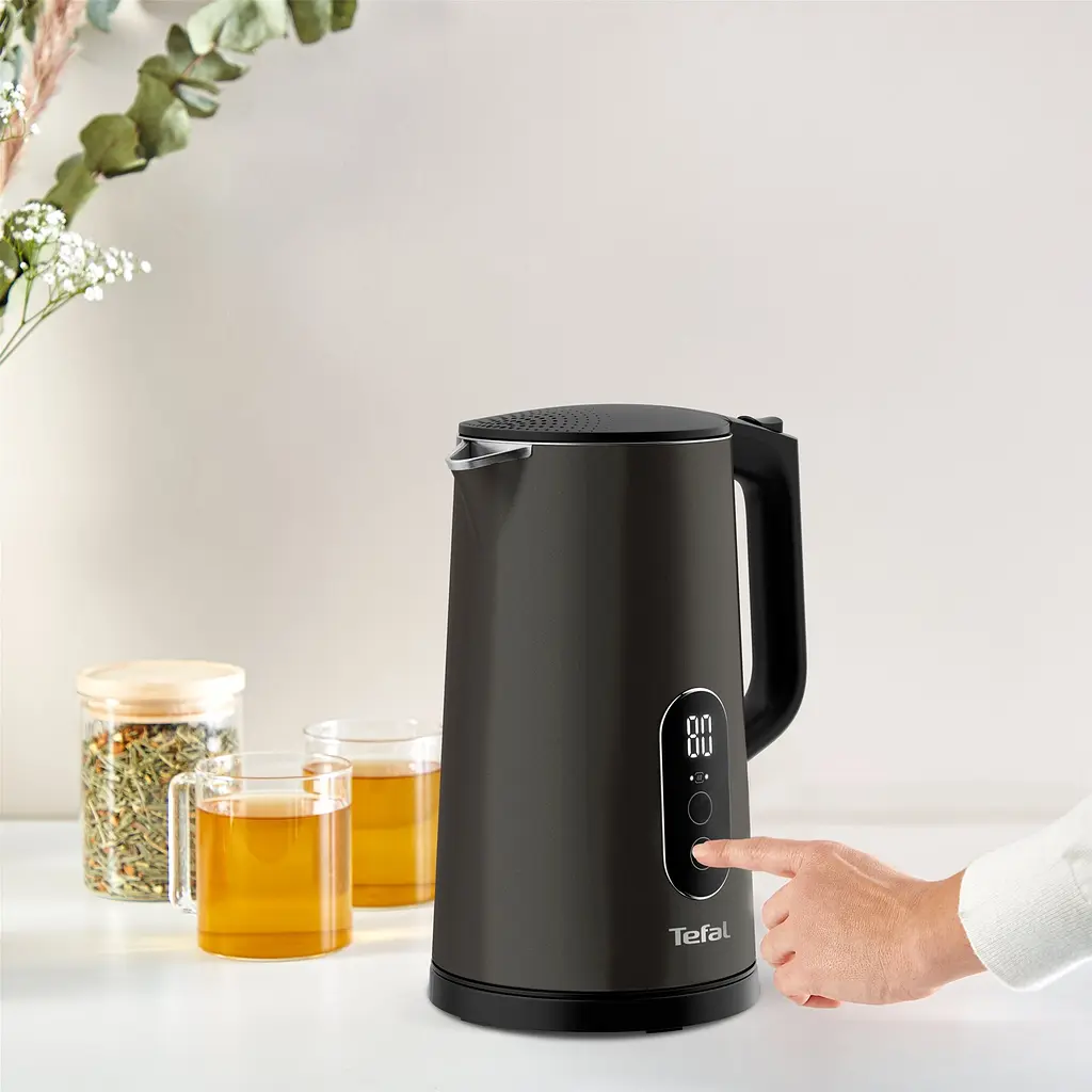 Электрочайник Tefal Digital 1.7 л с двойными стенками 5 режимов черный kuh0015387 - фото 10