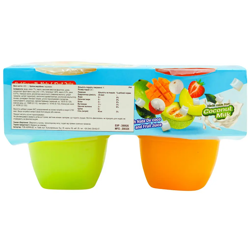 Пудинг Kiokio Assorted 4 шт. 400 г - фото 2