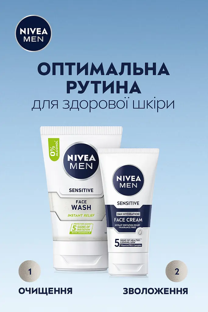 Увлажняющий крем NIVEA MEN для чувствительной кожи 75 мл - фото 3