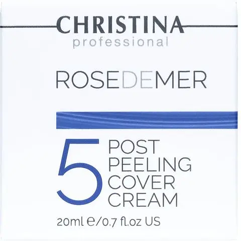 Постпілінговий тональний захисний крем для обличчя Christina Rose De Mer 5 Post Peeling Cover Cream 20 мл - фото 4