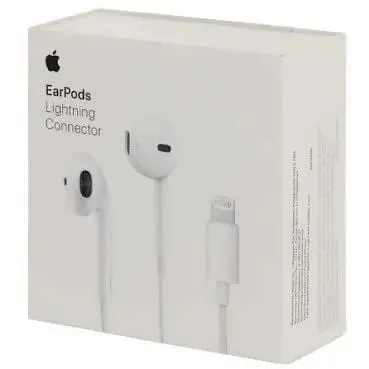 Гарнітура Apple EarPods lightning (MMTN2AM/A) MMTN2 - фото 2