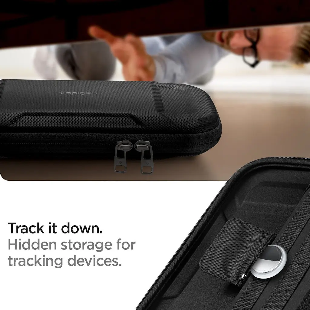 Кейс-чохол Spigen Rugged Armor Pro Pouch для Nintendo Switch OLED Black (AFA04021) - фото 18
