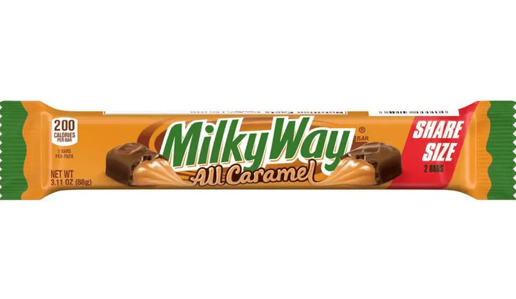Шоколадний батончик Milky Way All Caramel Milk Chocolate Bar Share Size 88 г