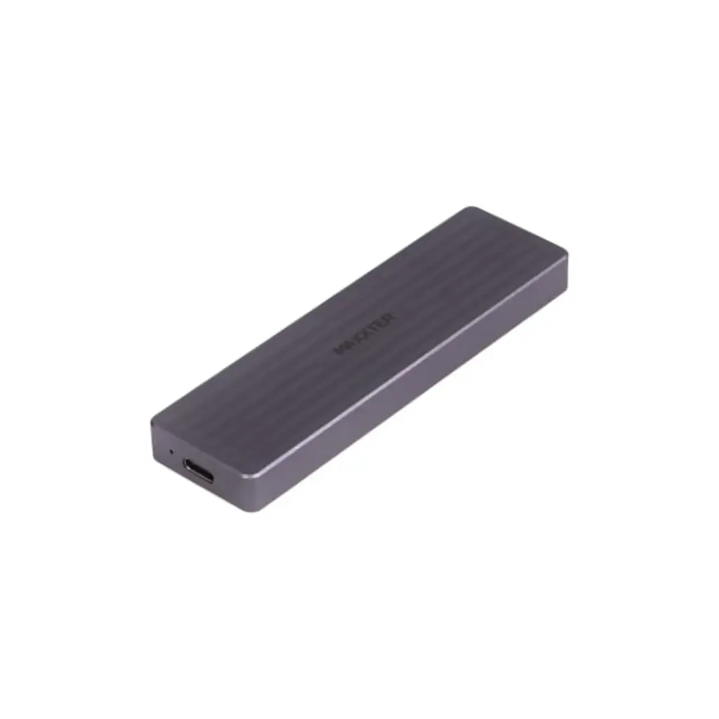 Кишеня зовнішня Maxxter M.2 NVMe & SATA SSD to USB-C 10Gbps black (EHDE-2280D-01)