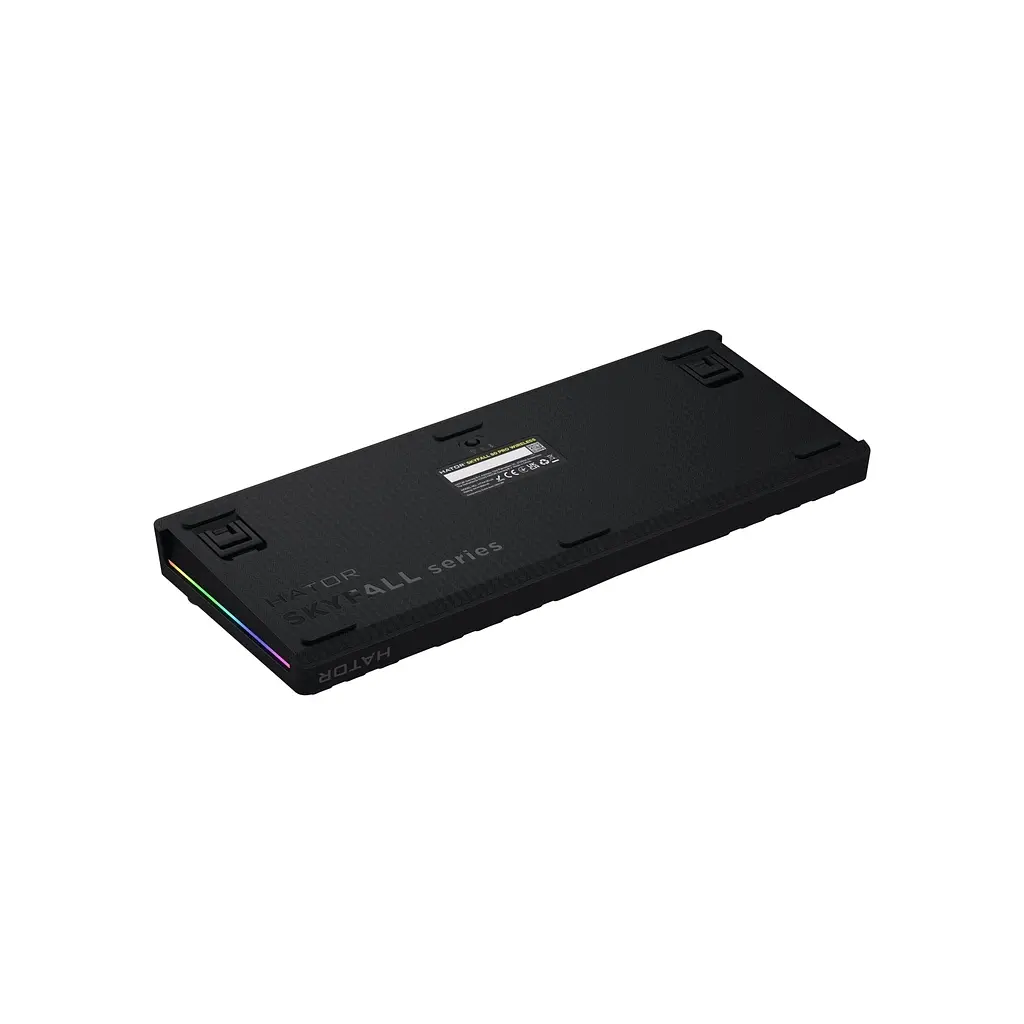 Клавіатура Hator Skyfall 80 PRO Aurum Vanila Silent RGB Wireless/Bluetooth/USB UA Black (HTK4181UA) - фото 6