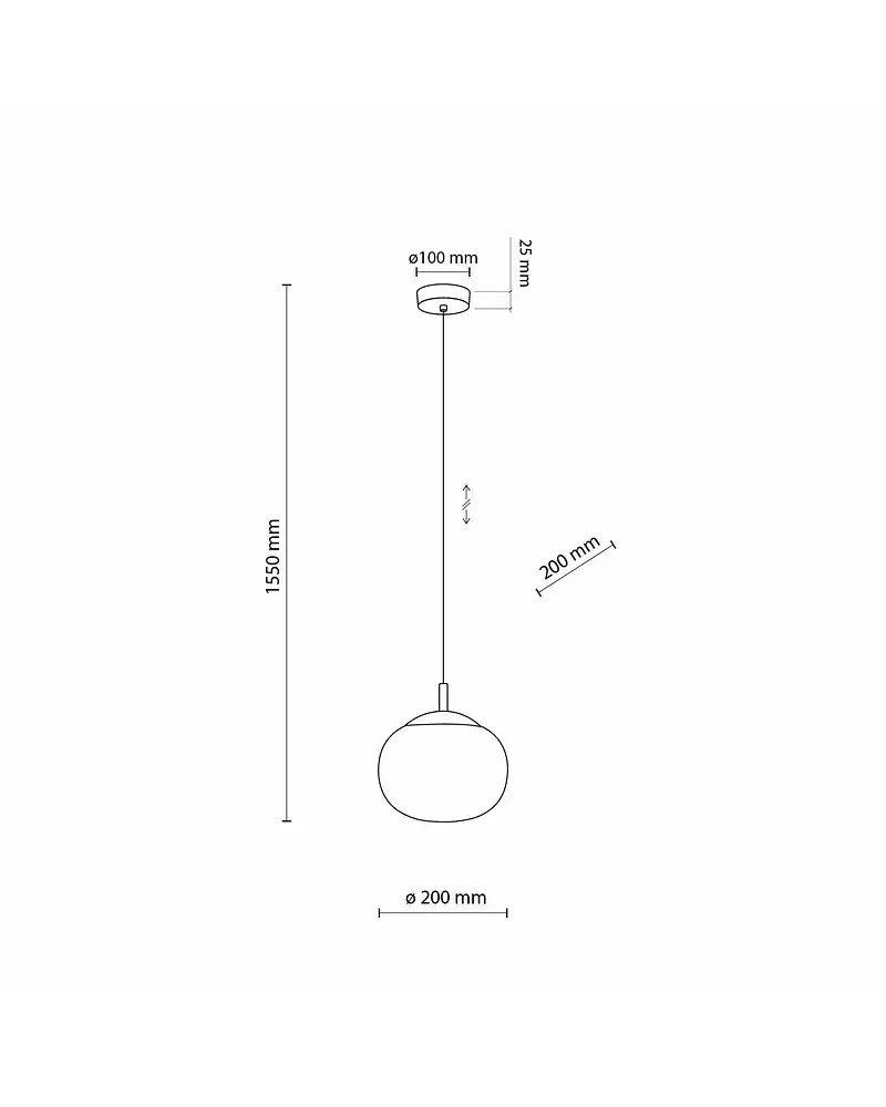 Подвесной светильник TK Lighting 5824 Vibe E27 1x15W IP20 Bk - фото 4
