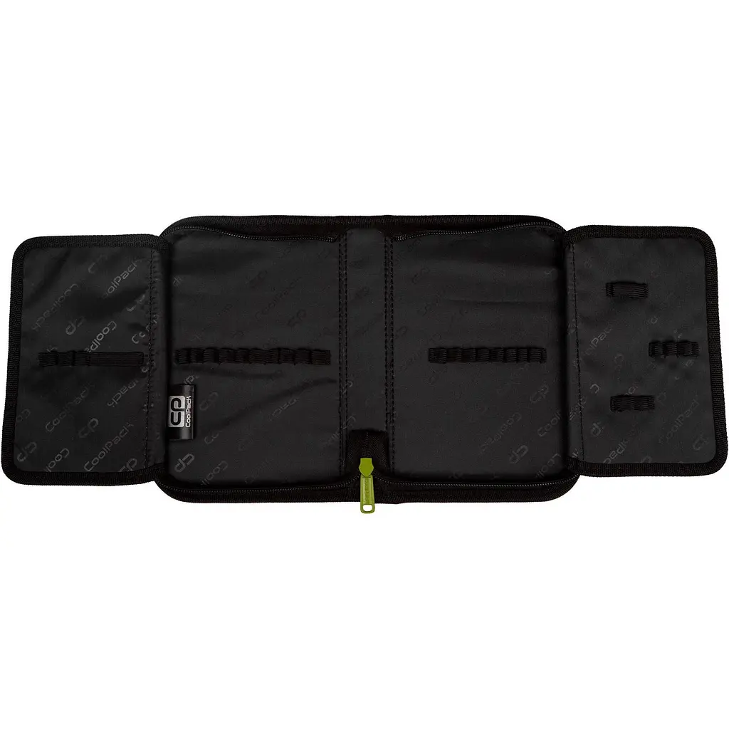 Пенал на блискавці СoolPack Clipper Adventure Park, з органайзером для ручок, 20х14х3 см (F076672) - фото 3