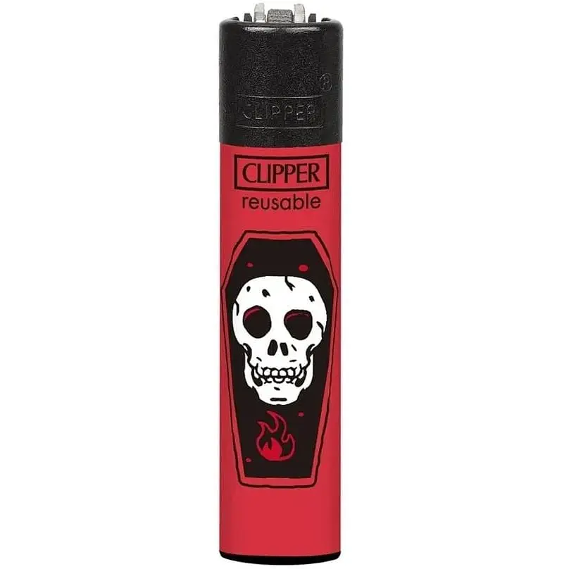 Запальничка Clipper Standard Tattoo Skulls 4 - фото 3