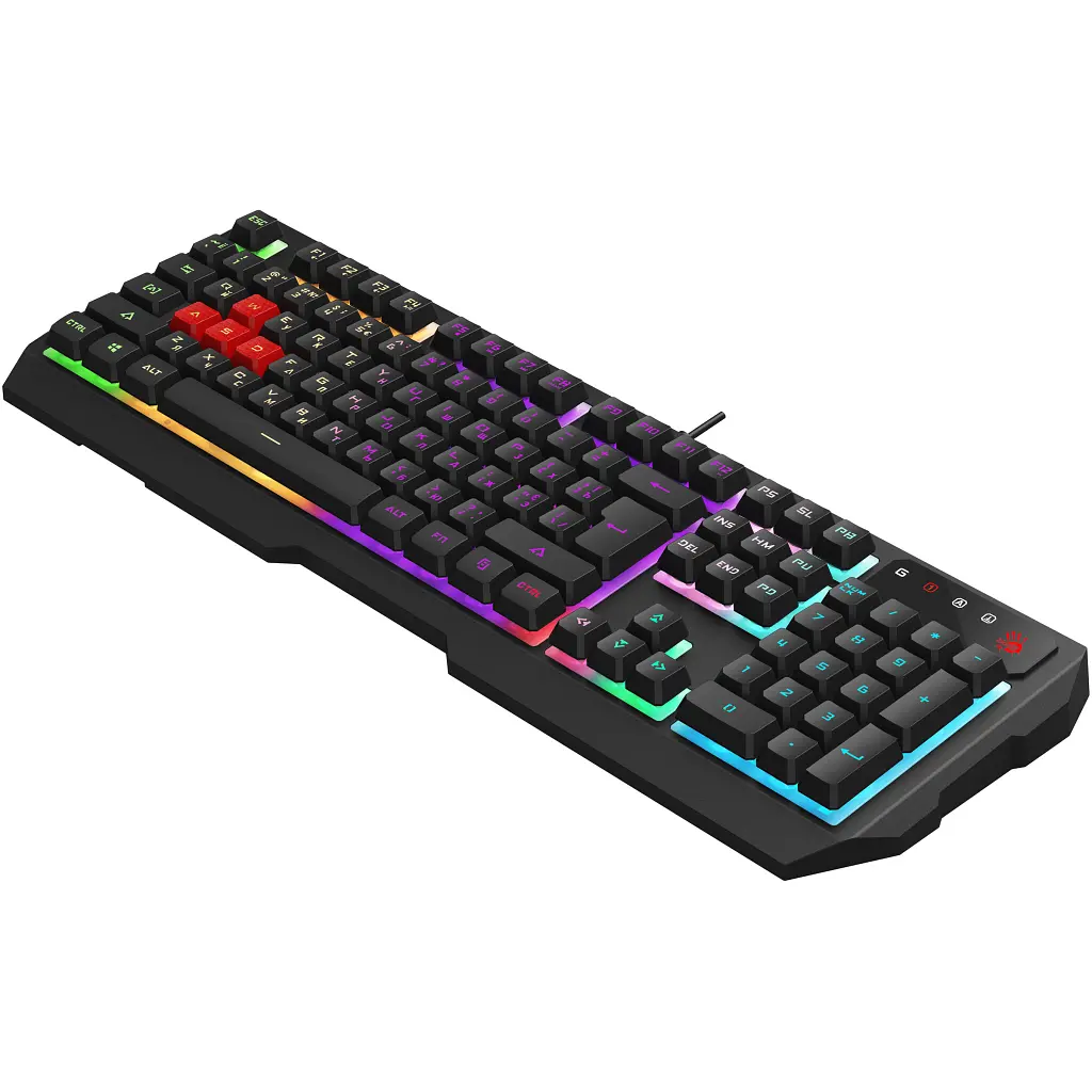 Клавіатура A4Tech Bloody B140N USB Black (4711421979146) - фото 3