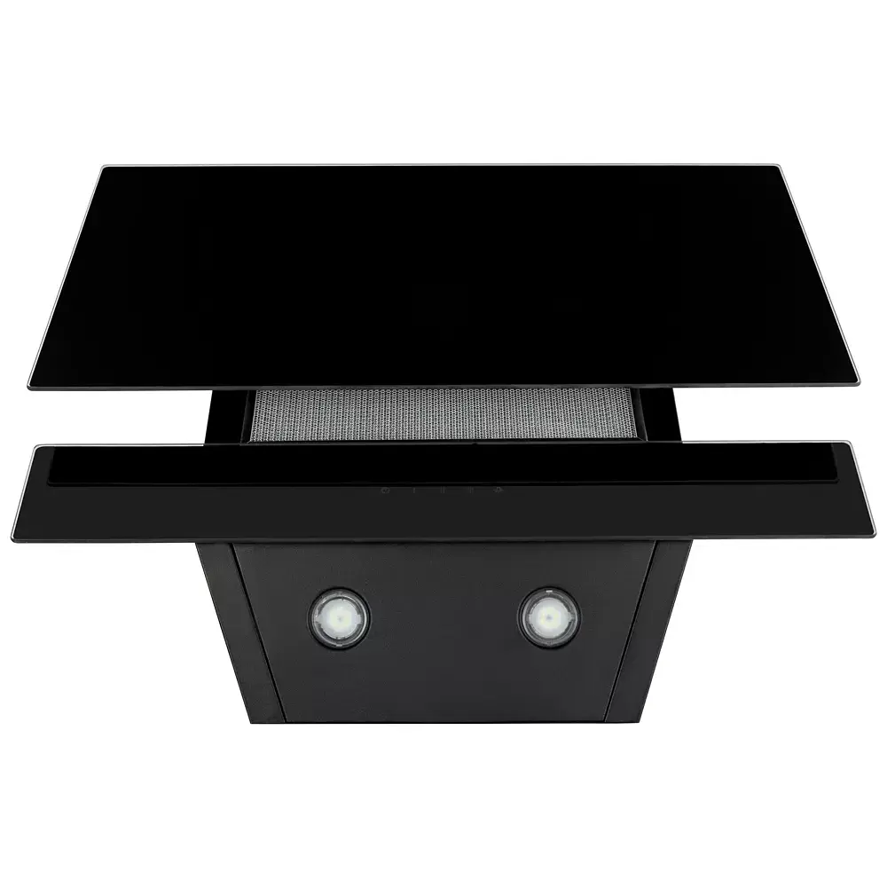 Вытяжка декоративная наклонная Perfelli DNS 6452 D 850 BL LED - фото 6