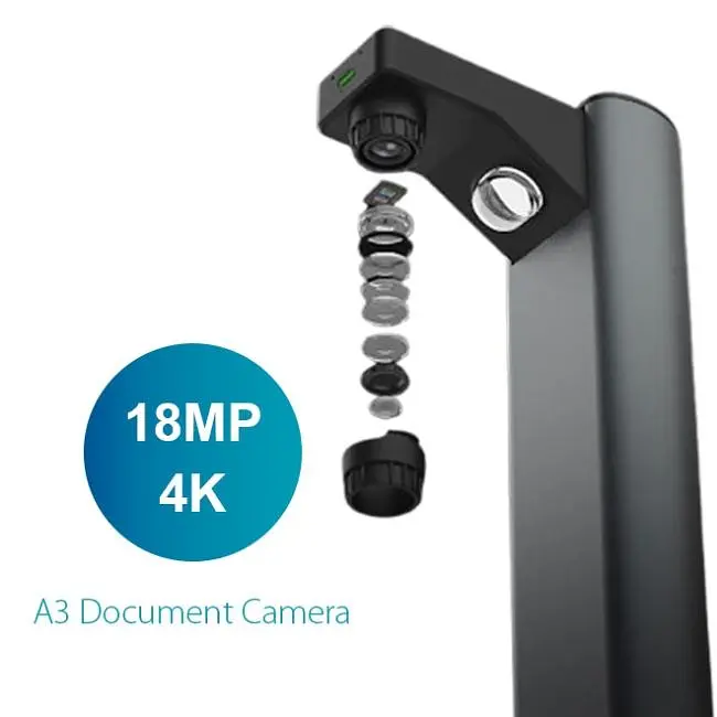 Сканер A3 Canon IRIScan Desk 7 Pro (85MP, 600dpi, 4912x3680, 4K Camera, USB, книжковий, чорний) (464415) - фото 6