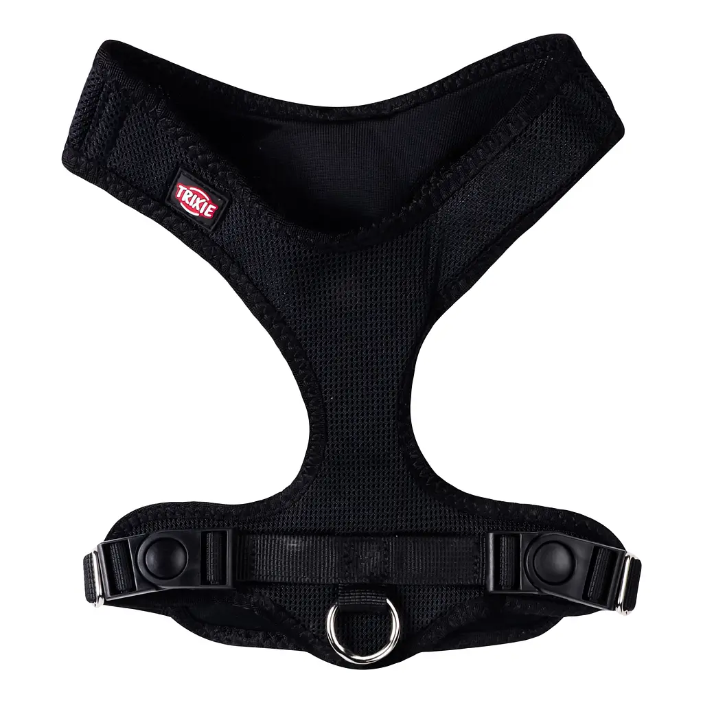 Шлея для собак Trixie Soft, мягкая, S-M, 35-60 см/20 мм, черная - фото 2