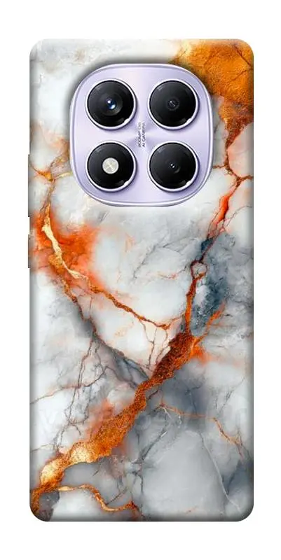 TPU чохол Demsky Lava marble для Xiaomi Redmi Note 14 Pro 4G