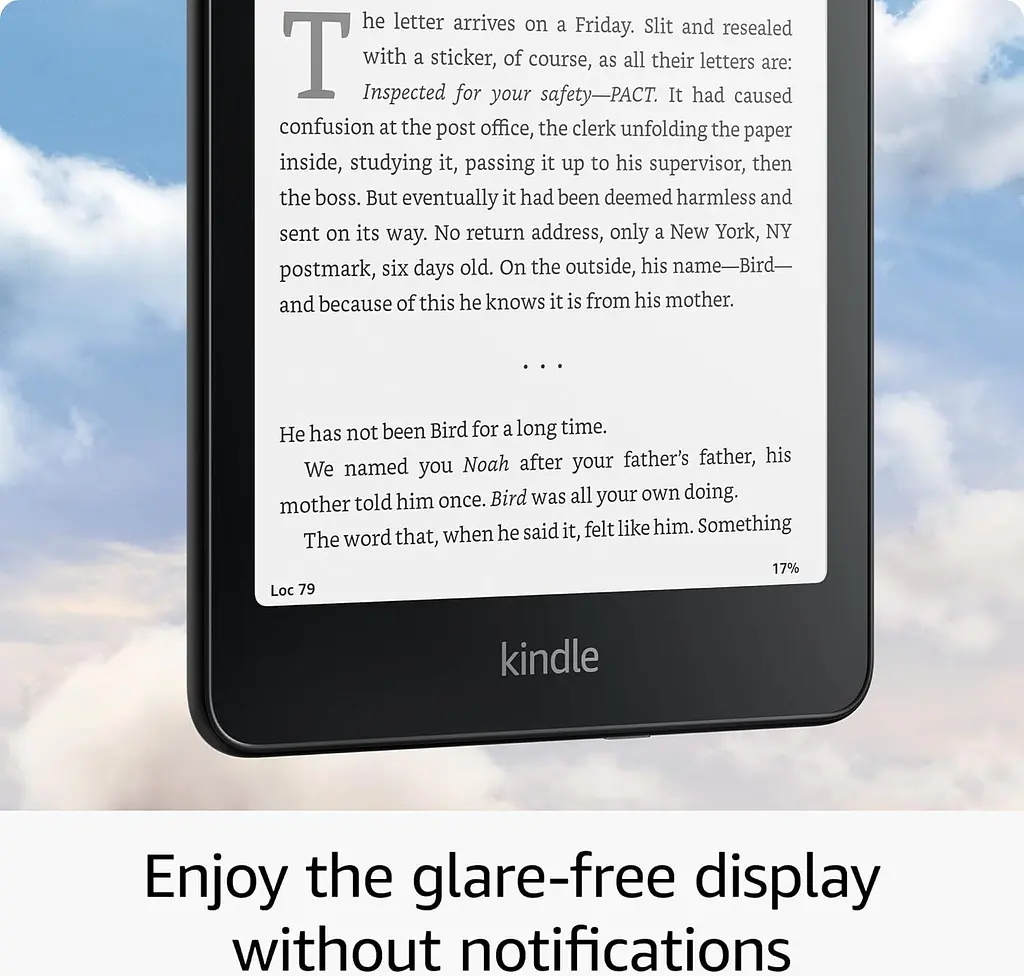 Електронна книга Kindle Paperwhite Signature Edition 2024 Metallic Raspberry, 32GB, без реклами, 7 HD E Ink Carta дисплей, покриття антивідблиску, підсвічування, сенсорний екран, Bluetooth/Wi-Fi, захист від вологи, 300 dpi, рожева - фото 6