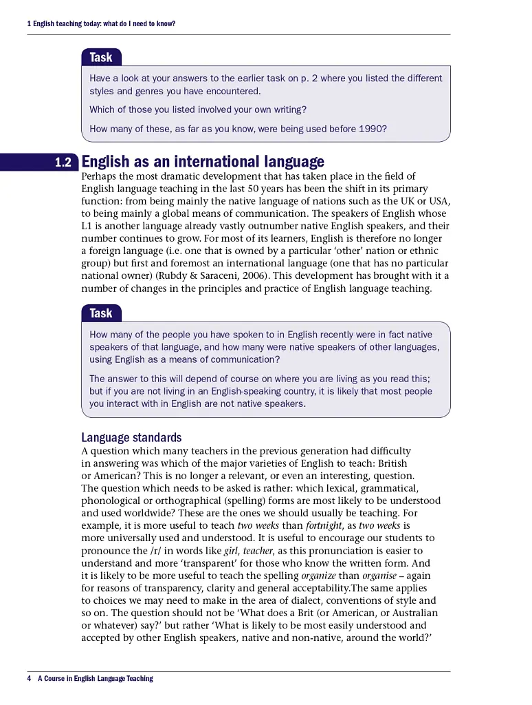 A Course in English Language Teaching - фото 5