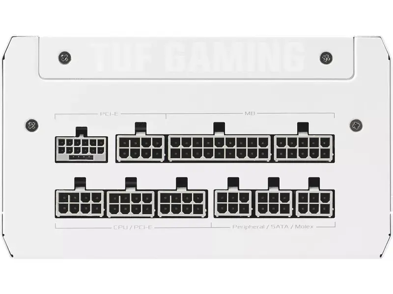 Блок живлення Asus TUF-GAMING-1000G-WHITE (90YE00S5-B0NA00) - фото 5