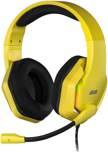 Гарнітура 2E Gaming HG315 RGB Yellow (2E-HG315YW-7.1)